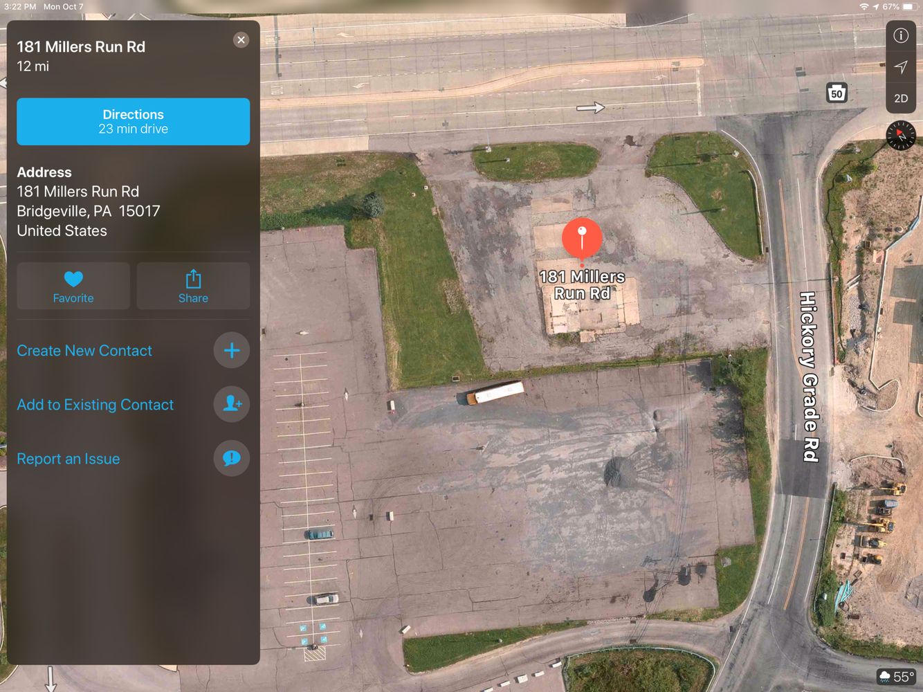 South Fayette Retail Development Opportunity : 181 Millers Run Rd, Bridgeville, PA 15017